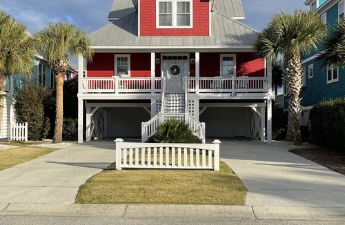 North Carolina Coast House | Premier Seaside Community - community pool, playground and tennis court.