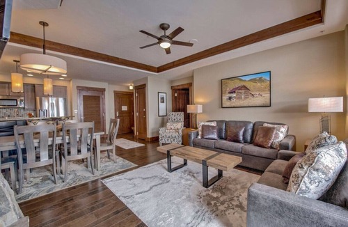Peak 8 Condo | Premier Ski-In/Ski-Out Luxury | Huge Slope-View Deck Peak 8 Pools Bowling Alley