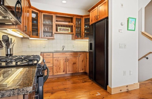 Stratton Mountain Villa | Premier Treetop Townhome with Fireplace, Shuttle and Private Hot Tub