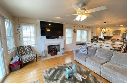Sea Isle City House | Premium Bayfront Property with Boat Slip, EV Charging
