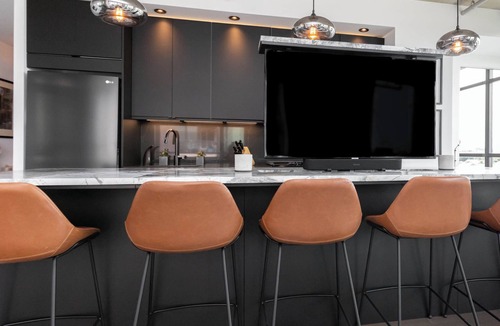Leslieville Condo | Premium Film District Unit: Skyline + Sunset Views