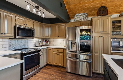 Star Harbor House | Premium Lakefront Villa with Pool, Private Dock & Boathouse on Cedar Creek