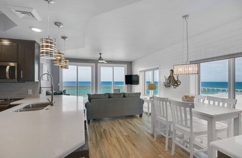 Panama City Beach Condo | Premium-Low Floor-West Corner Unit! Amazing Views, Beach Service & VIP Parking!