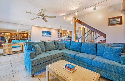 Downtown Lahaina House | Premium Ocean Front: Gated w/Pool & In-Unit Gym
