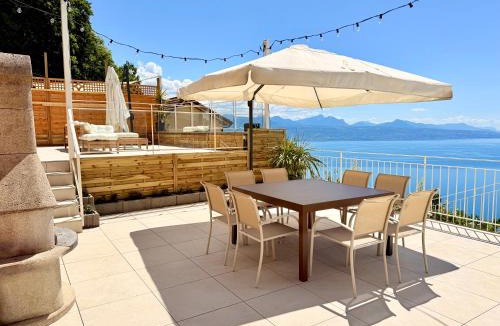 Grandvaux Villa | Premium Villa with Jacuzzi & Panoramic Lake View Lavaux