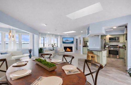 Sandusky House | Premium Waterfront Retreat w/Views, Dock, Firepit