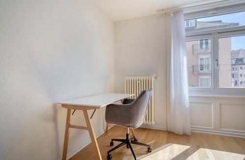 Sihlfeld Apartment | Premium Wiedikon 2BR w/Private W/D, near Market, by Blueground