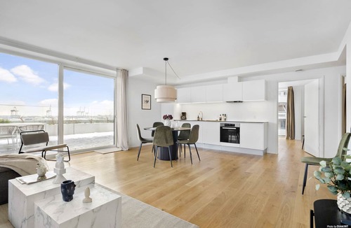 Aarhus C Apartment | Presidential suite with incredible balcony