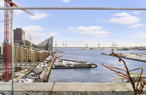 Aarhus C Apartment | Presidential suite with incredible balcony