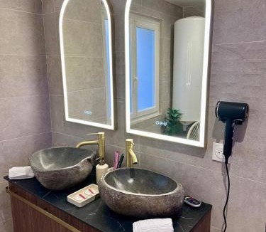 Soissons Apartment | Prestige Suite with Private Hot Tub Sauna Balneotherapy