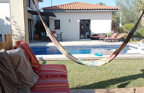 Saint-Hippolyte House | Prestigious contemporary villa with large swimming pool and shaded terrace