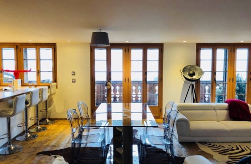Rougemont Apartment | Pretty appartment close to Gstaad