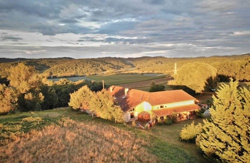 Montegut-Arros House | Pretty family house with swimming pool and view of the mountains