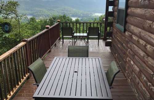 Hiawassee Cabin | Pretty Fawn Place, Wow View, Clean! Dogs Welcome. Hot Tub. Convenient To Town.
