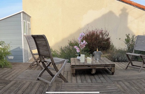 Le Croisic House | Pretty little seaside house with large terrace
