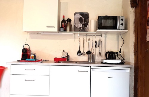 Saint-Germain-du-Bois Apartment | Pretty studio on the farm with covered seating area