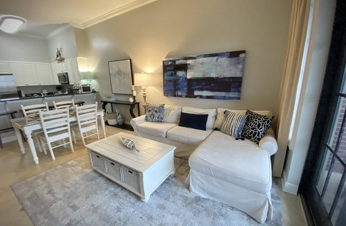 Seacrest Beach Condo | PRICE REDUCED! 30A Condo, Top Floor, Elevator, Balcony, Pool, Hotub, Parking Lot