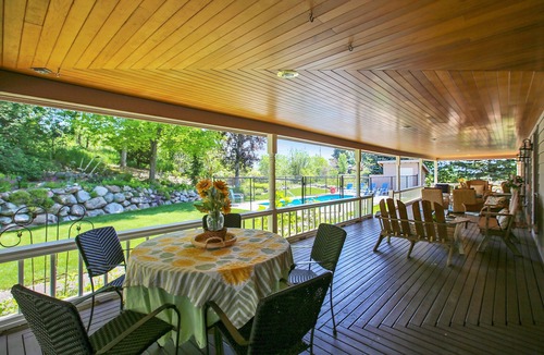 Chelan House | Prime Chelan location w/Commanding View, 85 degree pool, close to Golf Course