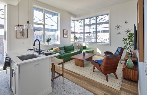 Hoboken Apartment | Prime Hoboken: 2BR Loft by PATH