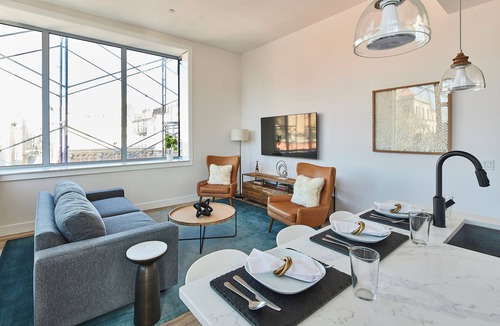 Hoboken Apartment | Prime Hoboken: 2BR Loft by PATH