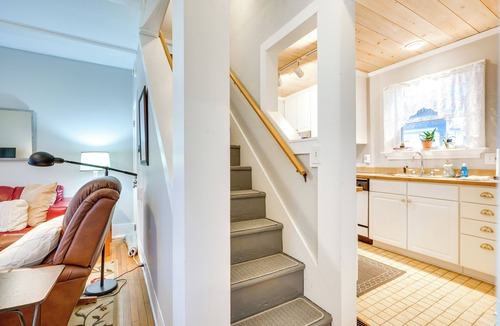 Bemus Point Apartment | Prime Lakeside Village Location: Apt w/Kitchen!