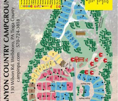 Wellsboro House | Primitive Camp Sites