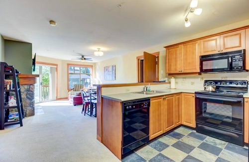 Salt Lake Mountain Resorts Condo | Pristine Ski Retreat, Slope Views in Solitude Village, 2 Bedroom, 2 Bath