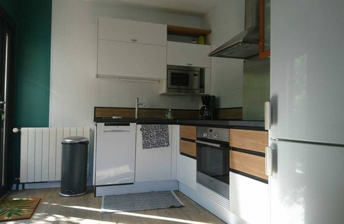 Saint-Fortunat-sur-Eyrieux Apartment | Private beach and panoramic view, on the Dolce Via