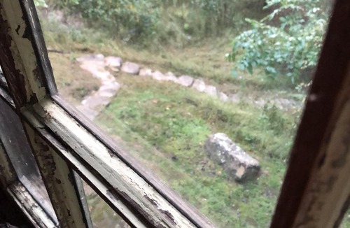 Independence Cottage | PRIVATE 150FT WATERFALL RIGHT OFF DECK! Rustic, Asian inspired.