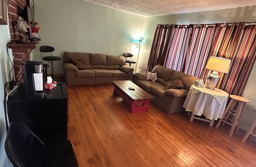 Raleigh House | Private 2BR, 2BA Duplex style home with Living Room Kitchenette
