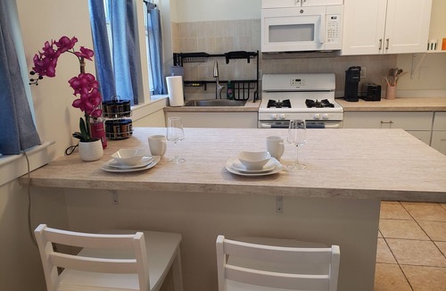 Teaneck Apartment | Private 2BR in Teaneck/13MI to NYC/Free Parking/Laundry/Pets Welcome
