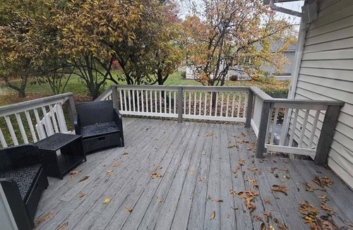 Billerica House | Private 3-bedroom in Billerica, cool AC - Shared Backyard - Basement Occupied