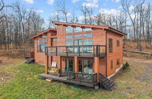 Martinsburg Ski Chalet | Private 30-Acre Mountain Top Retreat · Panoramic Views & Trails