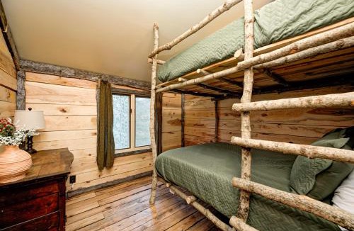 Helmsburg House | Private 4 acre waterfront cabin with Hot Tub