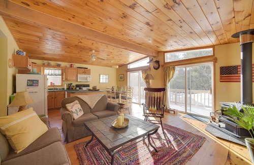 Jewett House | Private 7-Acre Retreat: On-Site Pond, Streams