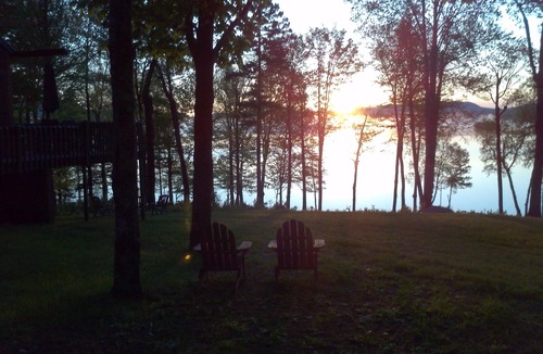 Ellenburg Center House | Private Adirondack Lakefront Contemporary