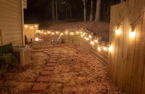 Suwanee House | Private basement w/firepit ideal for longer stays