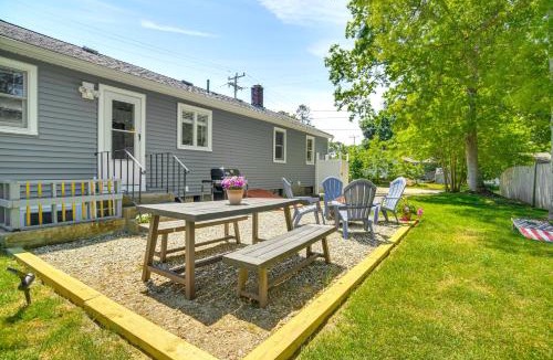 East Falmouth House | Private Beach and Resort-Style Perks Cape Cod Home