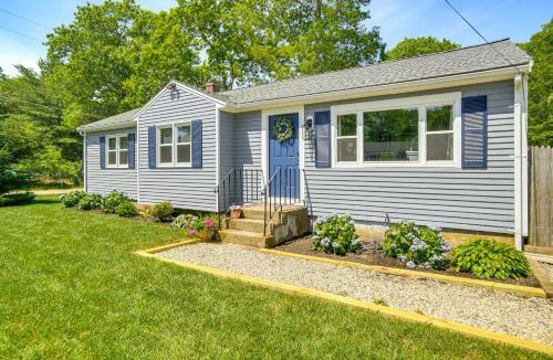 East Falmouth House | Private Beach and Resort-Style Perks Cape Cod Home