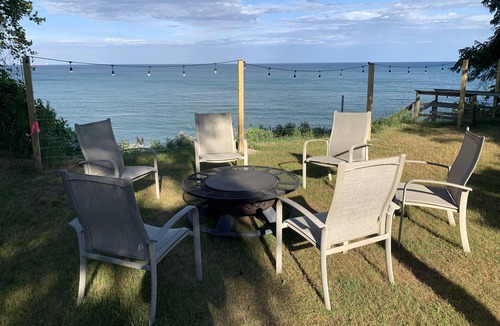 Carsonville Cottage | Private Beach, Canoe Available for Use. Fire pit