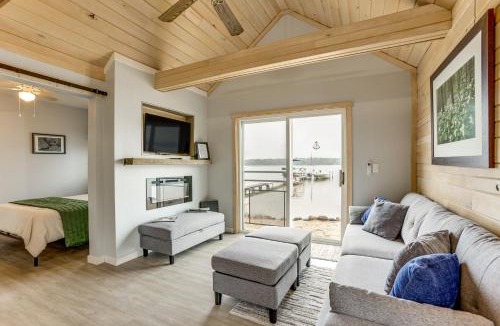 Maple City House | Private Beach & Dock: Little Traverse Lake Cottage