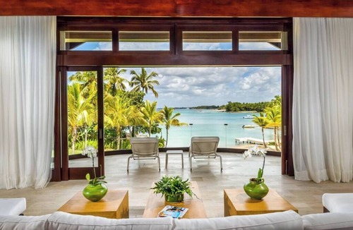 Casa de Campo Villa | Private Beach Estate w Pool, Elevator, Chef+Butler