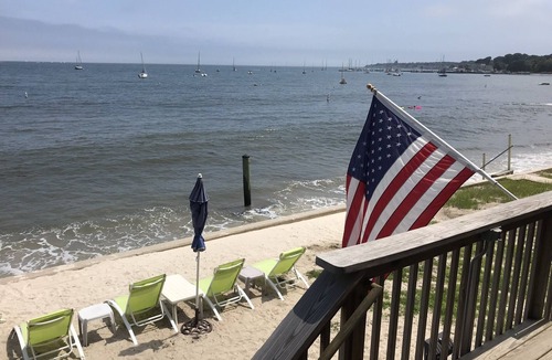 Niantic House | Private Beach Front Victorian Home