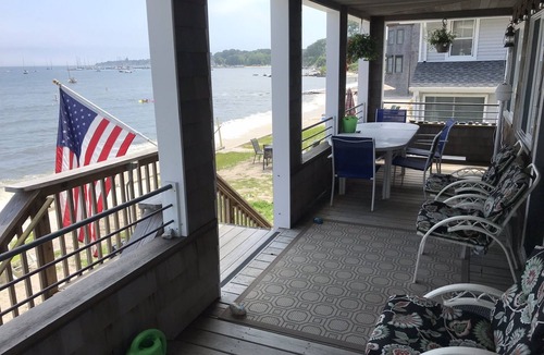 Niantic House | Private Beach Front Victorian Home