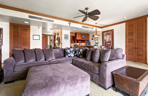 Kamuela Condo | 🏖️ Private Beach | Lagoon & Ocean View | Concierge Included | Spacious Lanai!