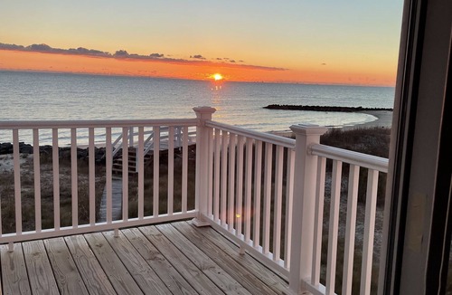 New Point House | Private Beach on Chesapeake Bay Near Lighthouse