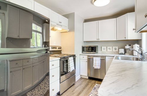 East Falmouth House | Private Beach & Resort-Style Perks: Cape Cod Home