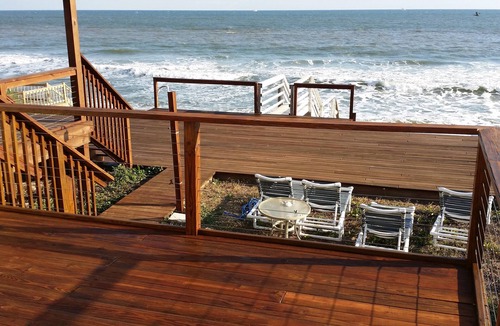 Bethune Beach House | Private Beachfront Home -Right on no-driving Beach