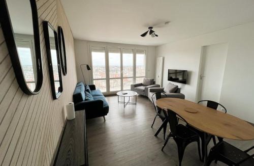 Saint-Vincent Apartment | Private bedroom with private bathroom & toilet in a shared flat