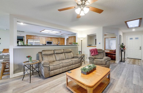 Grove House | Private Boat Dock: Family-Friendly Grove Getaway